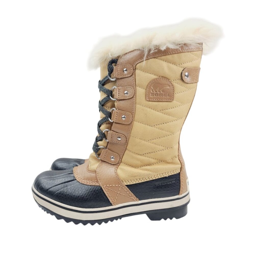 Sorel Women's‎ Curry Reef Fawn Toffino II NY2419-373 Snow Boots Size US 4